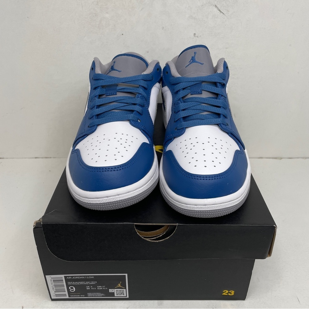 Nike Air Jordan 1 Retro Low “True Blue” 2023 - Picture 2 of 4